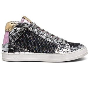 P448 Damenschuhe High-top Sneaker Gold Gloss